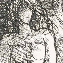 New Boutiques de musées Estampe Nu à la tour Eiffel - Marcel Gromaire 1952