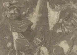 Boutiques de musées Chefs D'Œuvre Des Musées-Estampe Nymphe poursuivie par un satyre - Véronèse