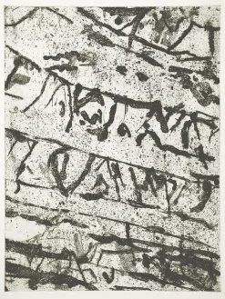 Boutiques de musées Créations Contemporaines-Estampe Palimpseste sumérien - Georges Noël