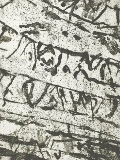 Boutiques de musées Créations Contemporaines-Estampe Palimpseste sumérien - Georges Noël