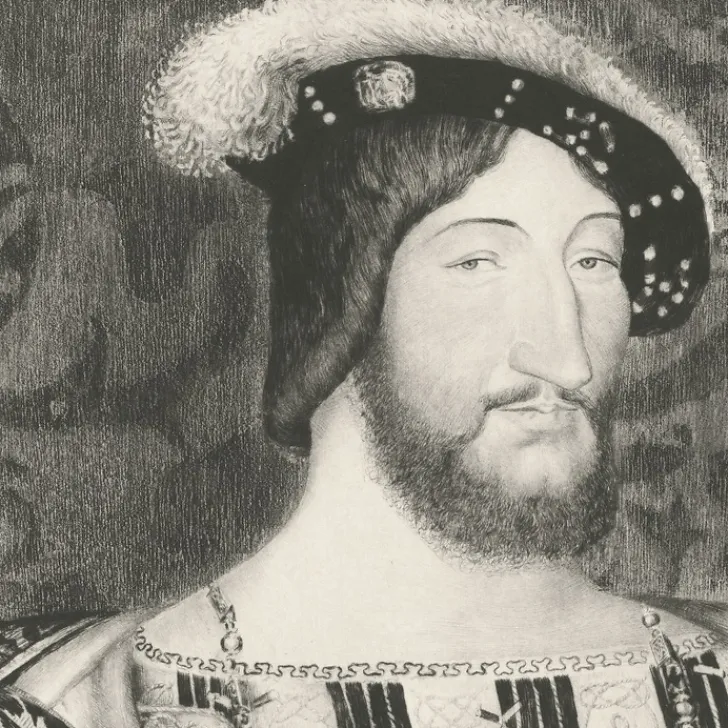 Boutiques de musées Chefs D'Œuvre Des Musées-Estampe Portrait de François 1er, roi de France (en 1515)