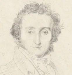 Sale Boutiques de musées Estampe Portrait de Paganini violoniste et compositeur - Jean Auguste Dominique Ingres