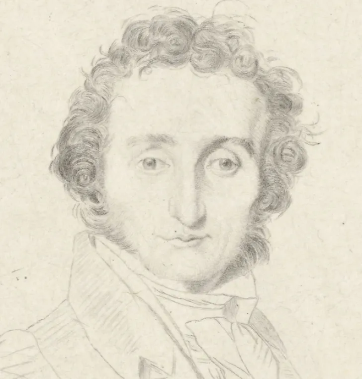 Sale Boutiques de musées Estampe Portrait de Paganini violoniste et compositeur - Jean Auguste Dominique Ingres