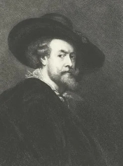 Boutiques de musées Chefs D'Œuvre Des Musées-Estampe Portrait de Rubens