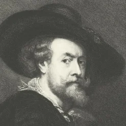 Boutiques de musées Chefs D'Œuvre Des Musées-Estampe Portrait de Rubens