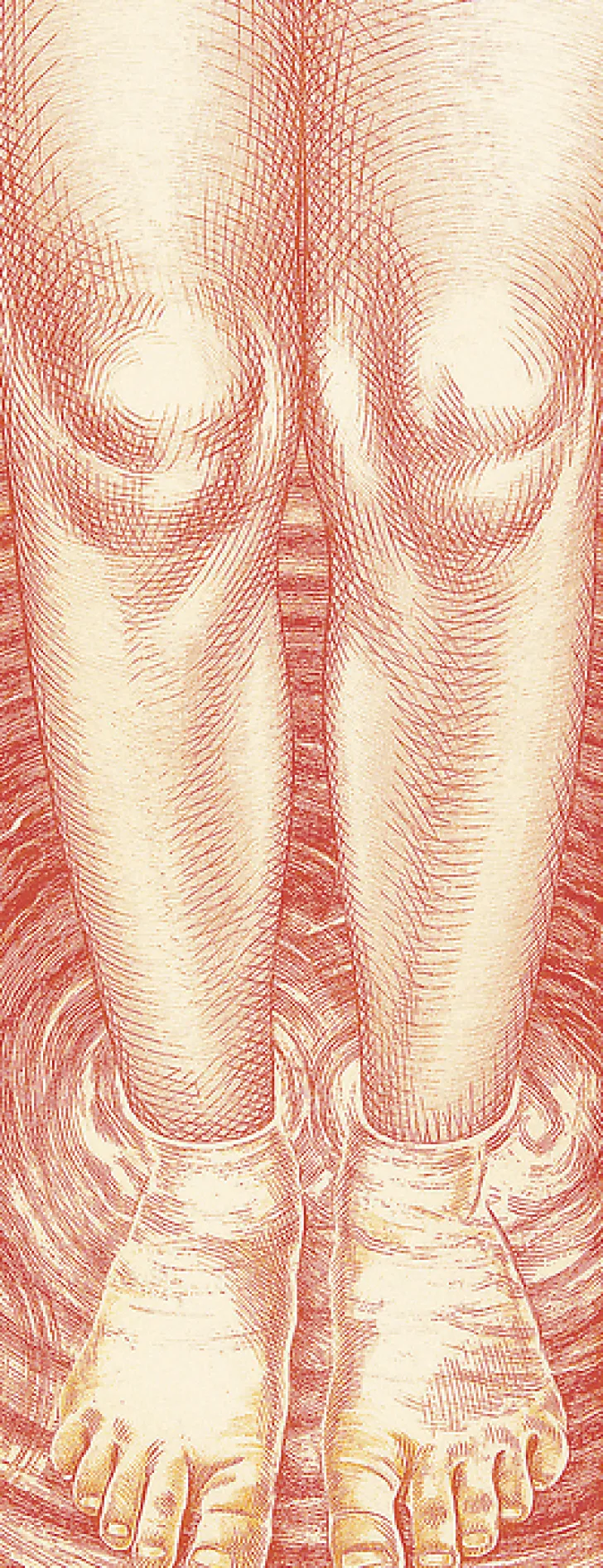 Outlet Boutiques de musées Estampe Portrait en pied - Agathe May 1999