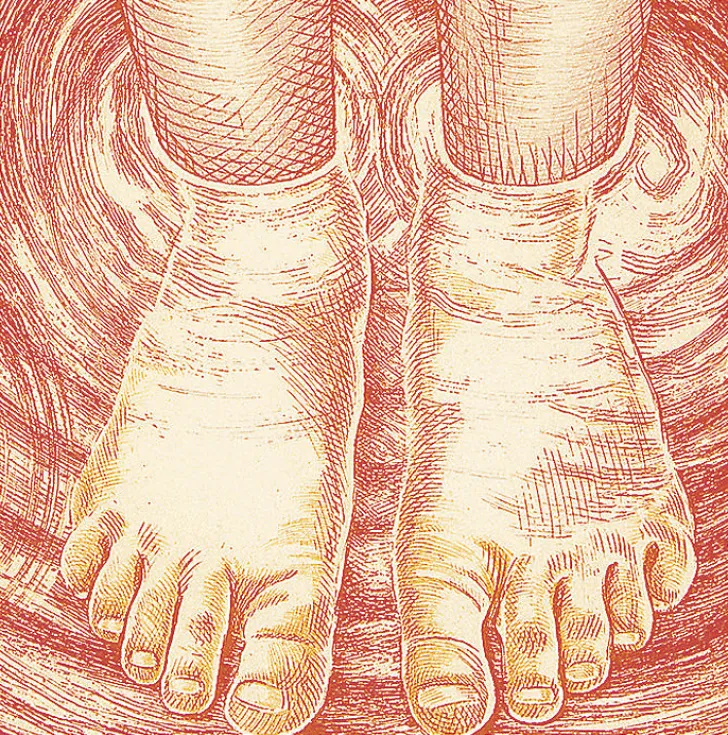 Outlet Boutiques de musées Estampe Portrait en pied - Agathe May 1999