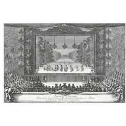 Boutiques de musées Estampe Représentation du ballet de la Princesse d'Elide