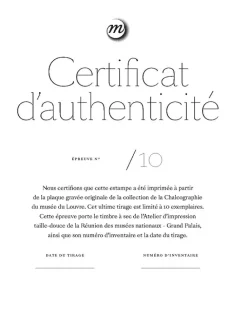 Boutiques de musées Estampe Troisième journée, Le Malade imaginaire - Jean Lepautre