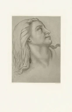 Boutiques de musées Dessins|Chefs D'Œuvre Des Musées-Estampe Tête de femme