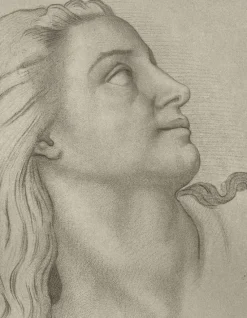 Boutiques de musées Dessins|Chefs D'Œuvre Des Musées-Estampe Tête de femme