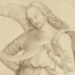 Boutiques de musées Dessins-Estampe Étude d'ange debout - Le Pérugin