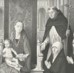 Boutiques de musées Chefs D'Œuvre Des Musées-Estampe Vierge des donateurs - Hans Memling