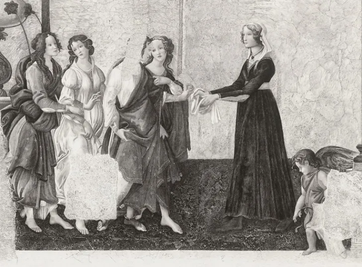 Outlet Boutiques de musées Estampe Vénus et les Grâces - Boticelli