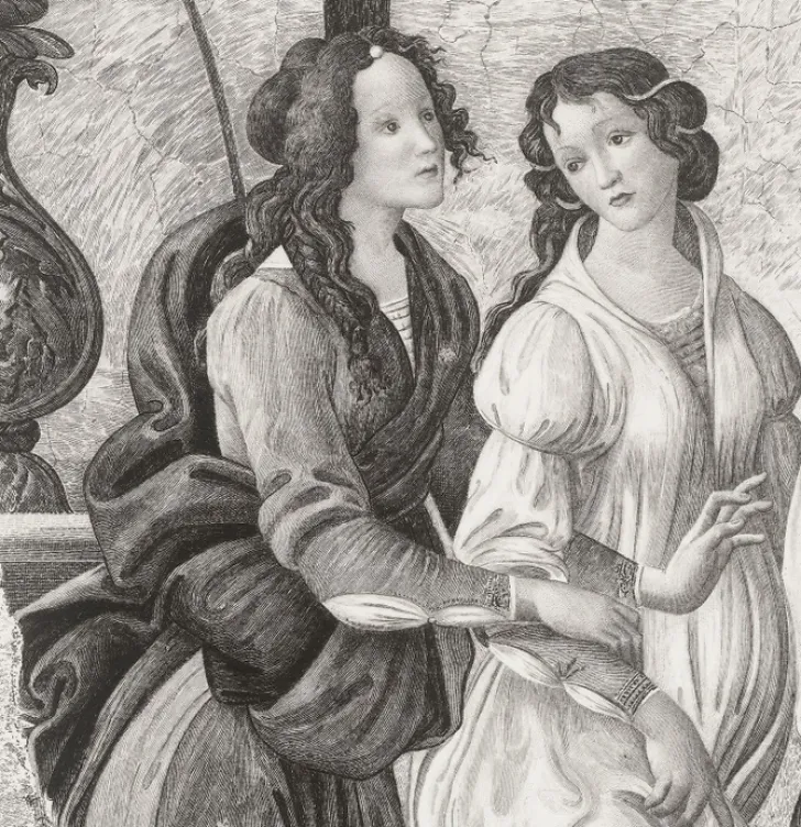 Outlet Boutiques de musées Estampe Vénus et les Grâces - Boticelli