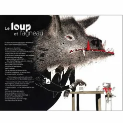 Boutiques de musées Livres Jeunesse-Fables Jean de La Fontaine illustrées par Rébecca Dautremer