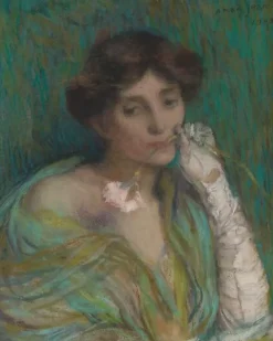 Sale Boutiques de musées Femme à l'oeillet (toiles encadrées)