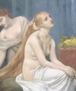 Sale Boutiques de musées Femme à sa toilette ou La toilette (toiles encadrées)