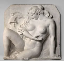 Boutiques de musées Panneaux Aluminium|Toiles Encadrées-Femme au bain, dit aussi Baigneuse ou La Vague (panneaux aluminium)