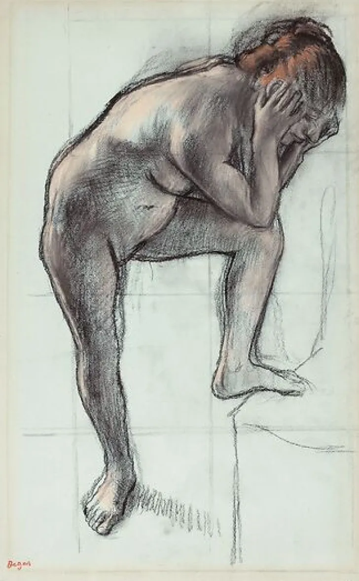 Online Boutiques de musées Femme nue debout (panneaux acryliques)