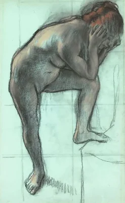 Boutiques de musées Panneaux Aluminium|Toiles Sur Châssis-Femme nue debout (panneaux aluminium)