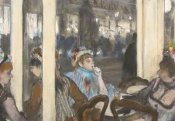 Clearance Boutiques de musées Femmes à la terrasse d'un café (toiles encadrées)