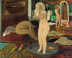 Boutiques de musées Toiles Encadrées|Toiles Sans Cadre-Femmes à leur toilette (toiles encadrées)