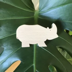 Boutiques de musées Jouets-Figurine en bois François Pompon - Rhinocéros, Pompon Toys