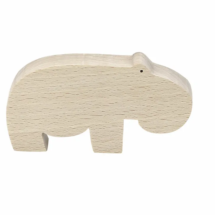 Boutiques de musées Jouets-Figurine en bois François Pompon - Hippopotame, Pompon Toys