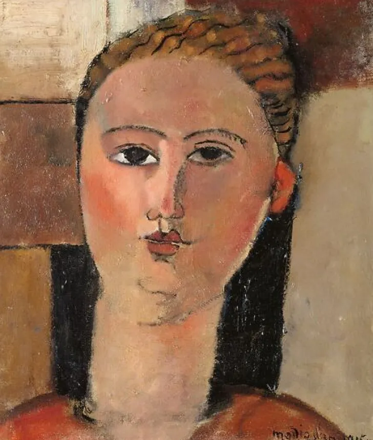 Online Boutiques de musées Fille rousse (affiches d'art encadrées)