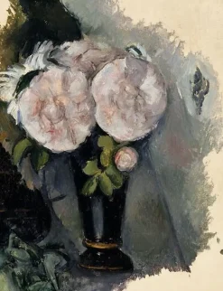 Sale Boutiques de musées Fleurs dans un vase bleu (panneaux aluminium)