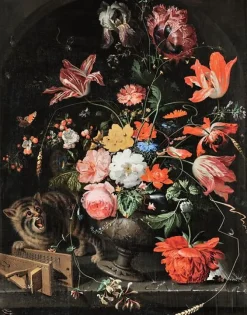 Clearance Boutiques de musées Fleurs dans une corbeille (affiches d'art)