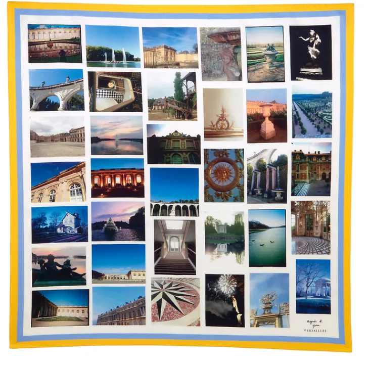 Boutiques de musées Foulards, Étoles, Châles-Foulard en soie agnès b. à Versailles