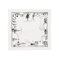 Boutiques de musées Foulards, Étoles, Châles-Foulard Fontaine de Bâle Jean Tinguely 70x70cm