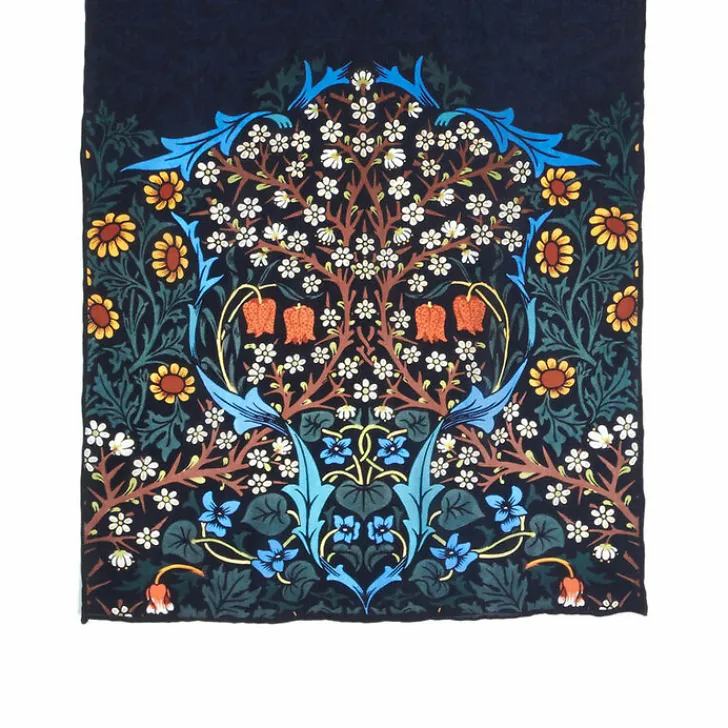 Boutiques de musées Foulards, Étoles, Châles-Foulard Épine noire - William Morris - V&A