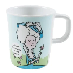 Hot Boutiques de musées Gobelet Marie-Antoinette J'aime m'occuper de mes rosiers