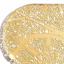 Hot Boutiques de musées Grand plateau en laiton Paris - Fundamental