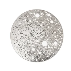 Sale Boutiques de musées Grande broche magnétique Lunar - Métal argenté