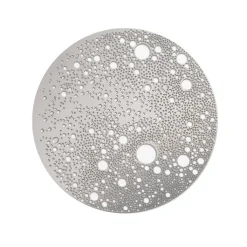 Boutiques de musées Broches-Grande broche magnétique Lunar - Métal mat