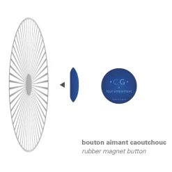 Boutiques de musées Broches-Grande broche Solar - Argentée