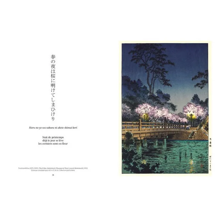 Clearance Boutiques de musées Haru. Estampes de printemps - Haïkus de Bashô