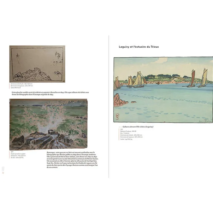 Clearance Boutiques de musées Henri Rivière - Estampes II. - Catalogue raisonné des gravures sur bois