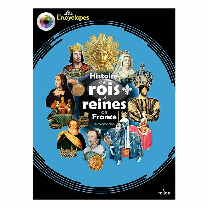Boutiques de musées Livres Jeunesse-Histoire des rois et reines de France