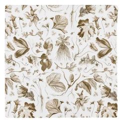 New Boutiques de musées Housse de coussin bronze Herbier du roi - Maison Baluchon