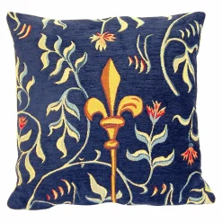 Boutiques de musées Housse de coussin Crosse-Saphir - Jules Pansu - 45 x 45 cm