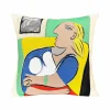 Hot Boutiques de musées Housse de coussin Pablo Picasso - Femme dans un fauteuil jaune, 1932 - 45 x 45 cm - Pansu