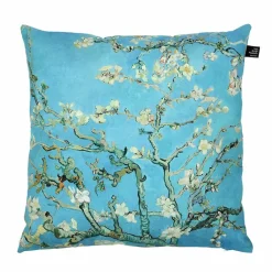 New Boutiques de musées Housse de coussin Vincent van Gogh - Amandier en fleurs - 40x40cm