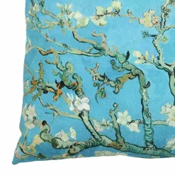 New Boutiques de musées Housse de coussin Vincent van Gogh - Amandier en fleurs - 40x40cm