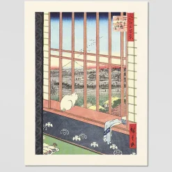 Boutiques de musées Affiches Et Reproductions-Illustration imprimée - Les rizières d'Asakusa