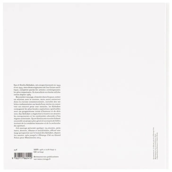 Boutiques de musées Livres Anglais Et Étranger|Monographies-Ilya et Emilia Kabakov